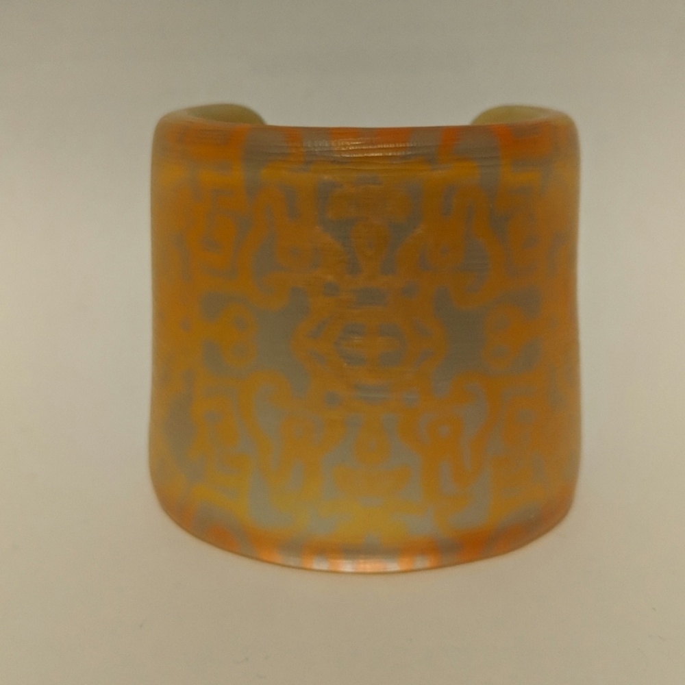 Alexis Bittar Lucite Graffiti Cuff
